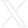 X icon